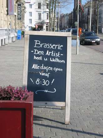 Brasserie Den Artist Antwerpen